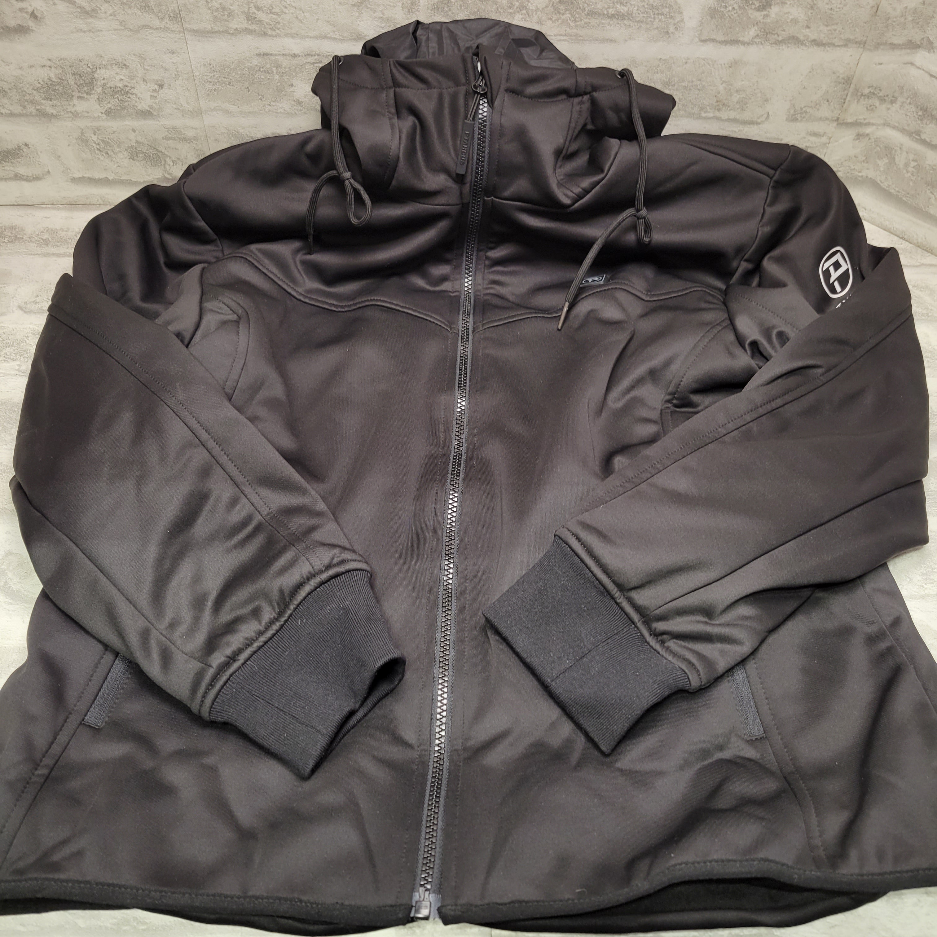 PTAHDUS Women's Heated Jacket, Large, Black (7742223089902)
